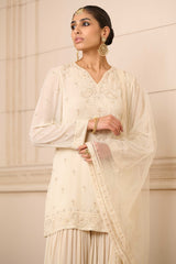 Kurti, Sharara, And Dupatta