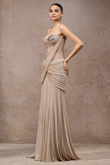 Draped Gown