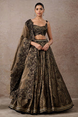 Sequin-Embroidered Lehenga