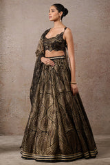 Sequin-Embroidered Lehenga