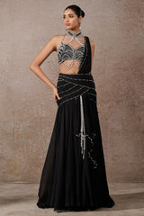 Ombre Pearl Concept Saree