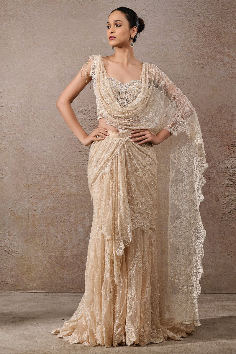 Lace Concept Saree