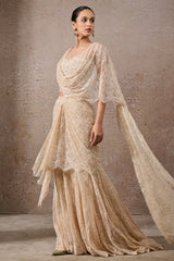 Lace Concept Saree