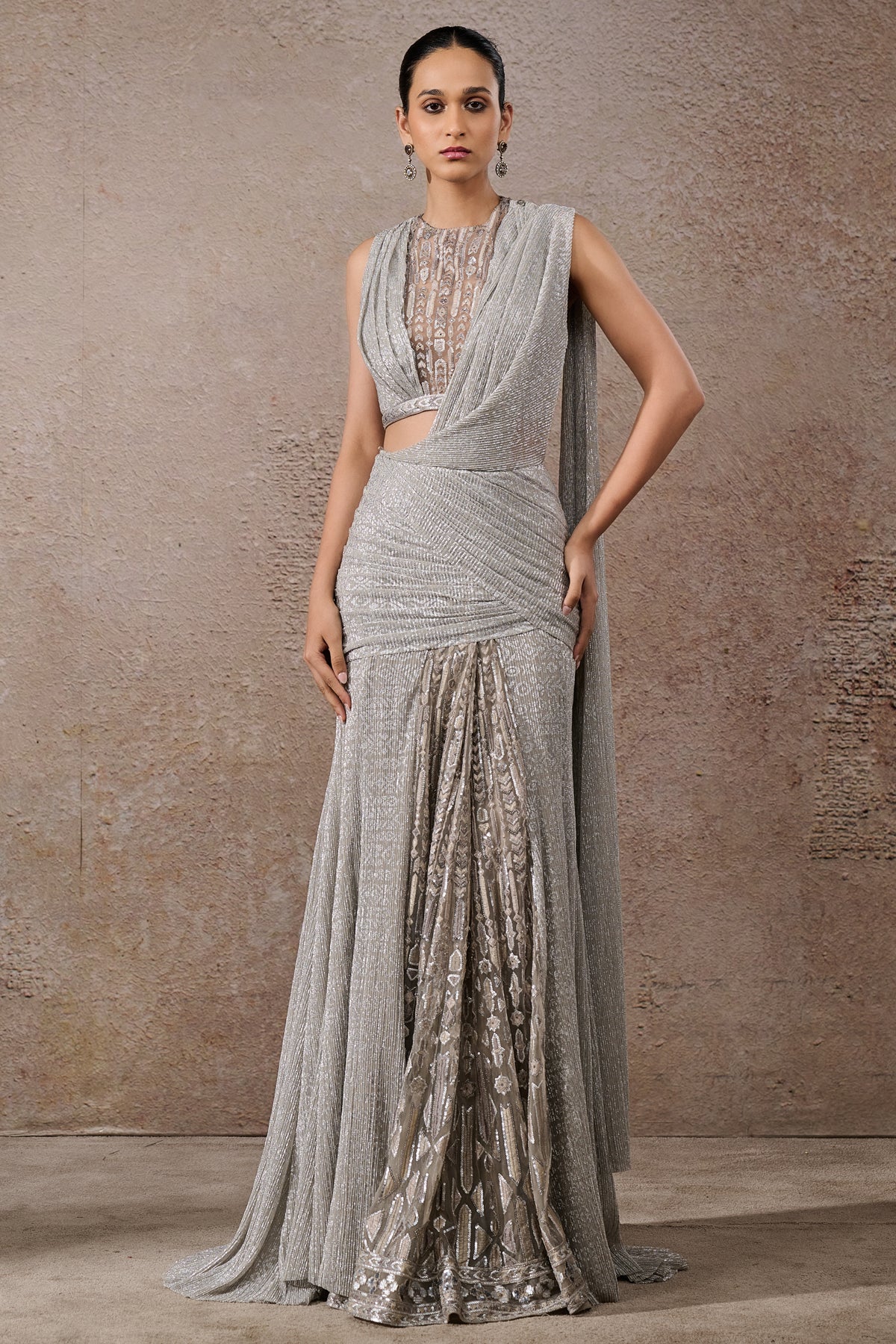 Languid Summer Signature Embroidered Concept Saree