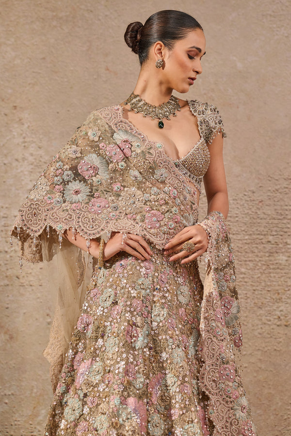 Bloom Embroidered Lehenga