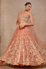 Resham Embroidered Floral Lehenga