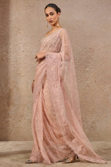 Classic Chantilly Lace Saree