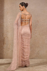 Classic Chantilly Lace Saree
