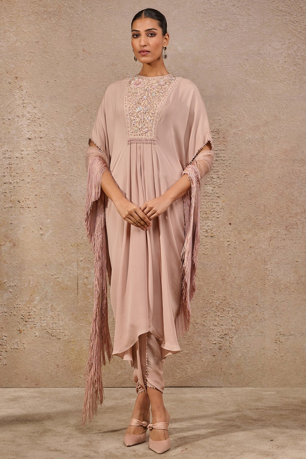 Languid Summer Embroidered Kaftan