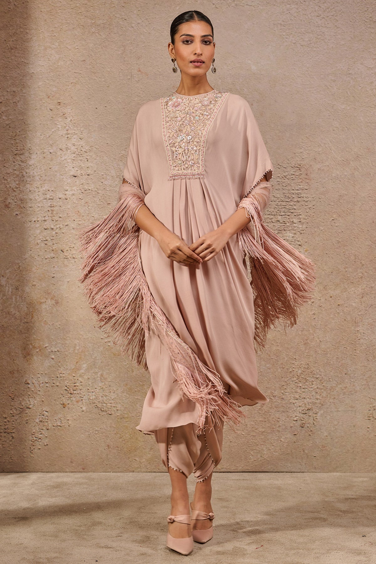 Languid Summer Embroidered Kaftan