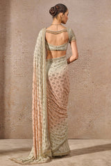 Ombre Mukaish Saree