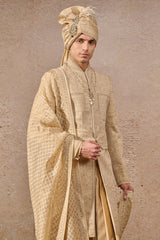 Classic Hand-Embroidered Sherwani