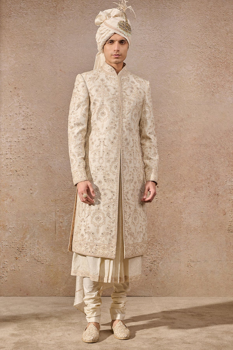 Classic Hand-Embroidered Sherwani