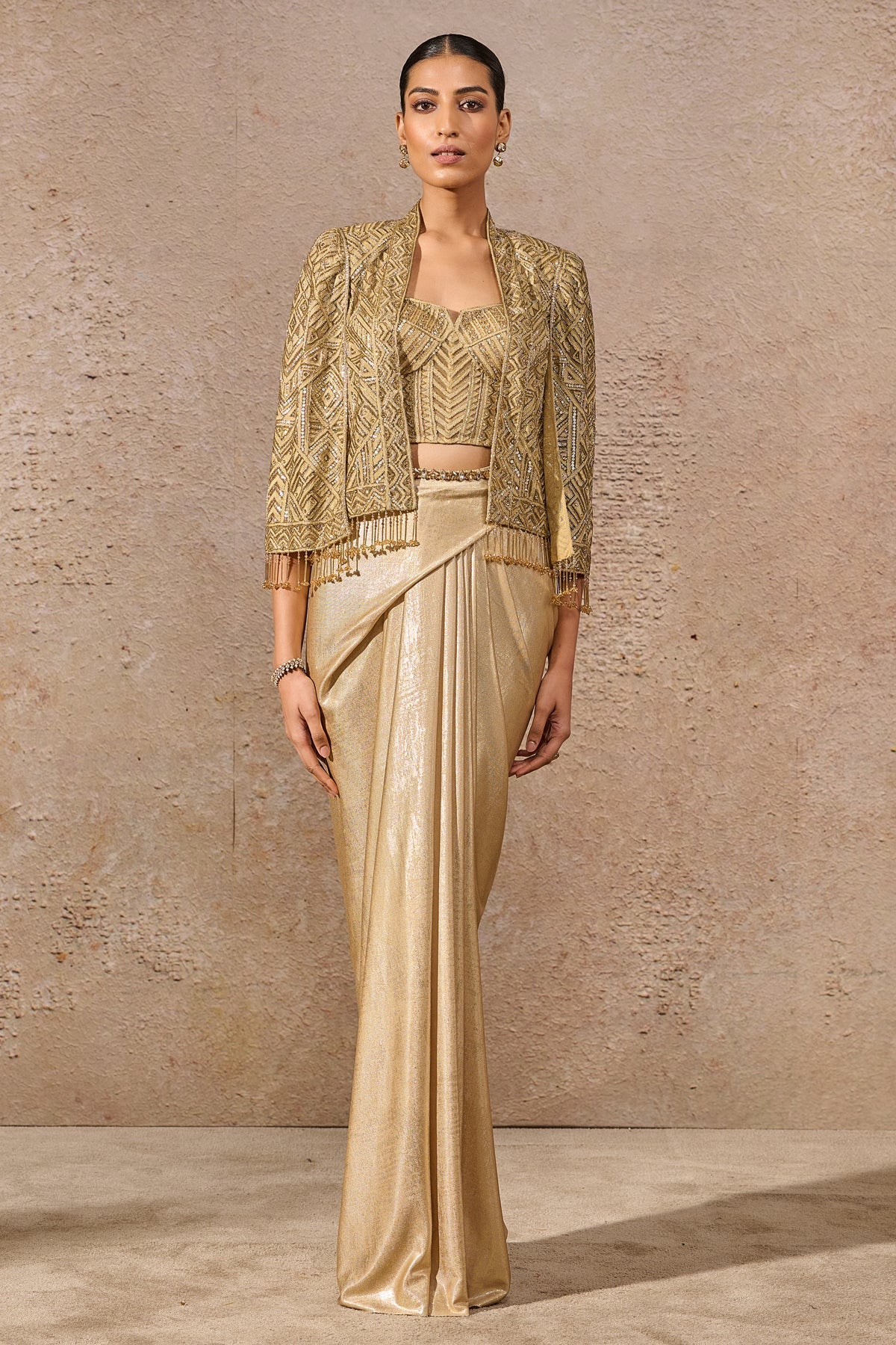 Languid Summer Sequin Cape