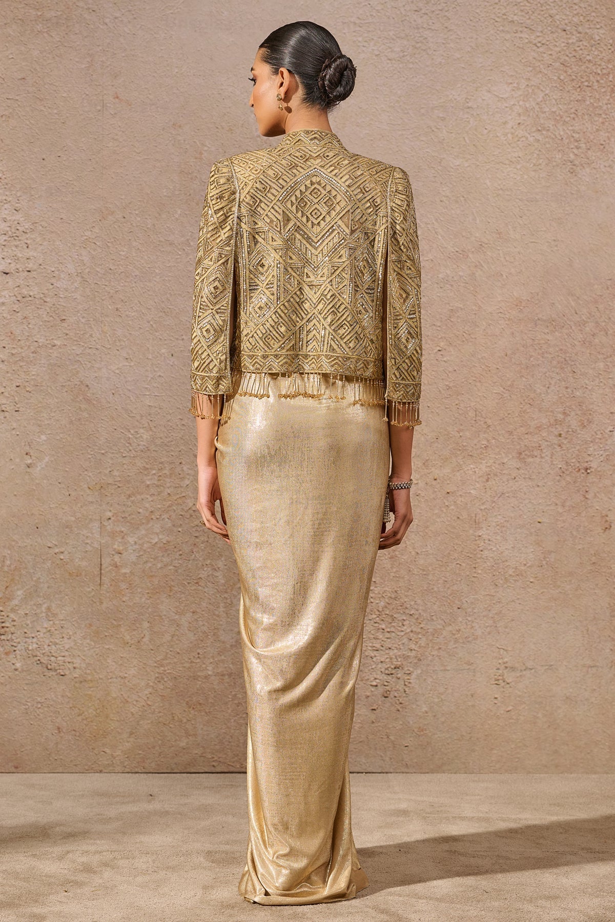 Languid Summer Sequin Cape