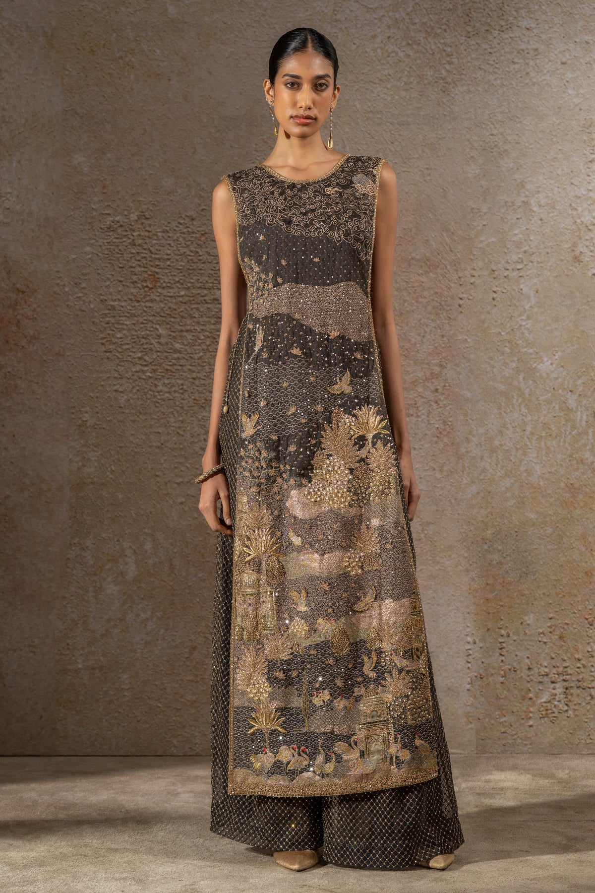 Embellished Pichwai Jumpsuit