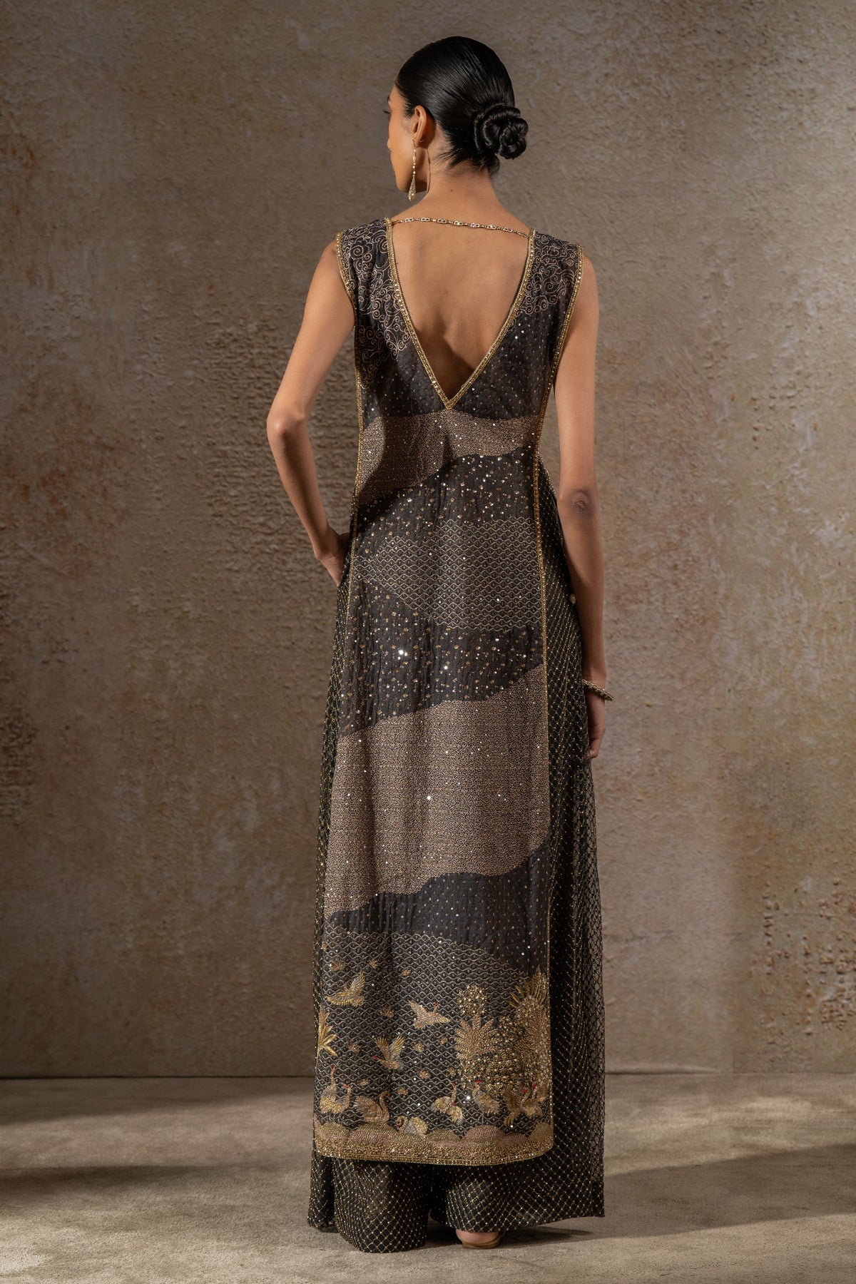 Embellished Pichwai Jumpsuit