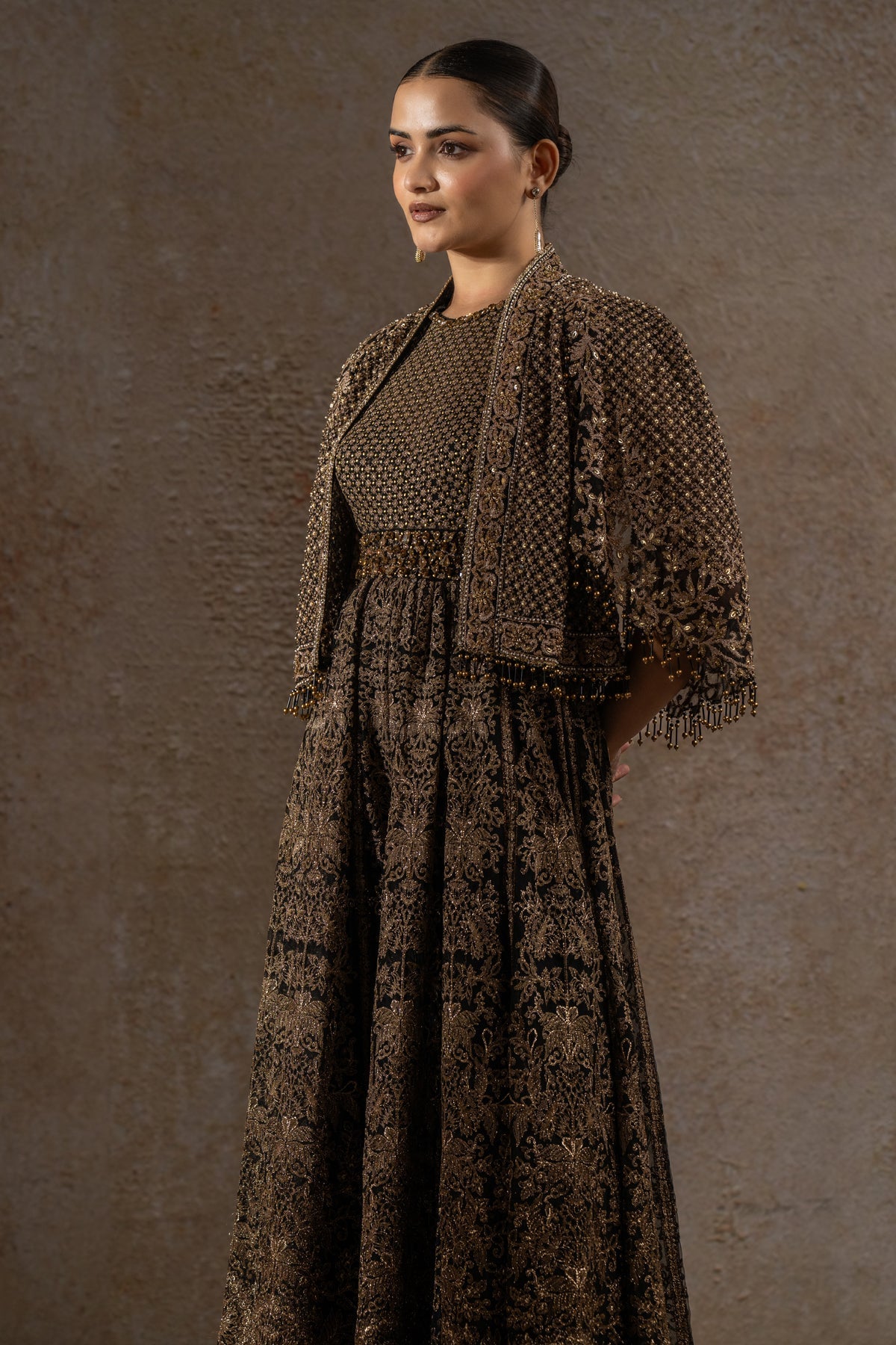 Embroidered Cape
