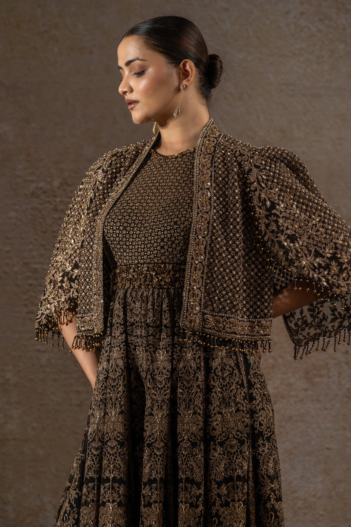 Embroidered Cape