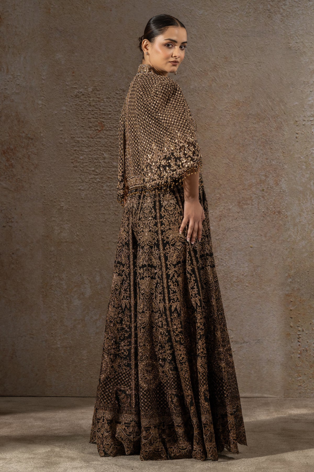 Embroidered Cape