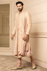 Gara Embroidered Sherwani