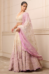 Lehenga, Blouse, and Dupatta