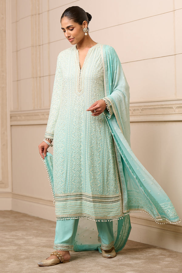 Kurta, Trouser, and Dupatta