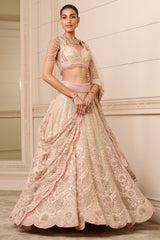 Lehenga, Blouse, and Dupatta