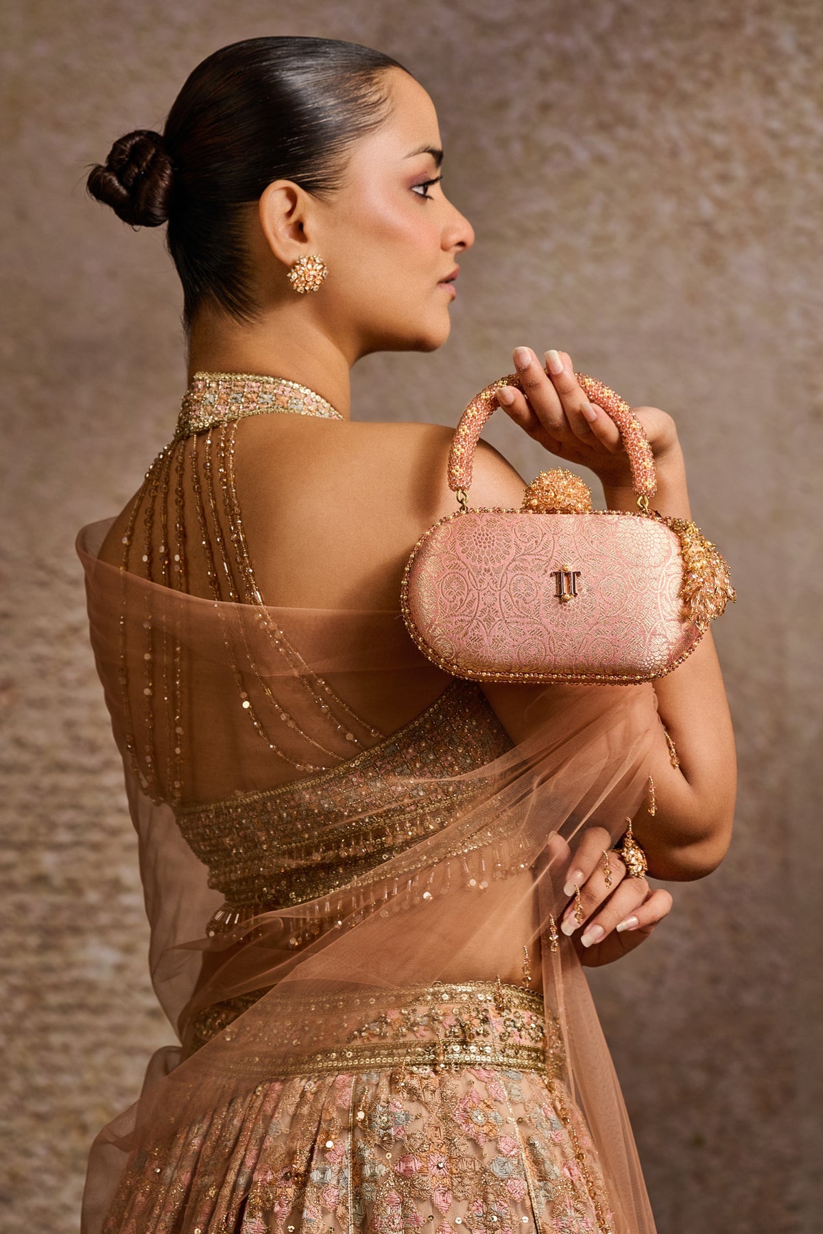 Brocade Clutch
