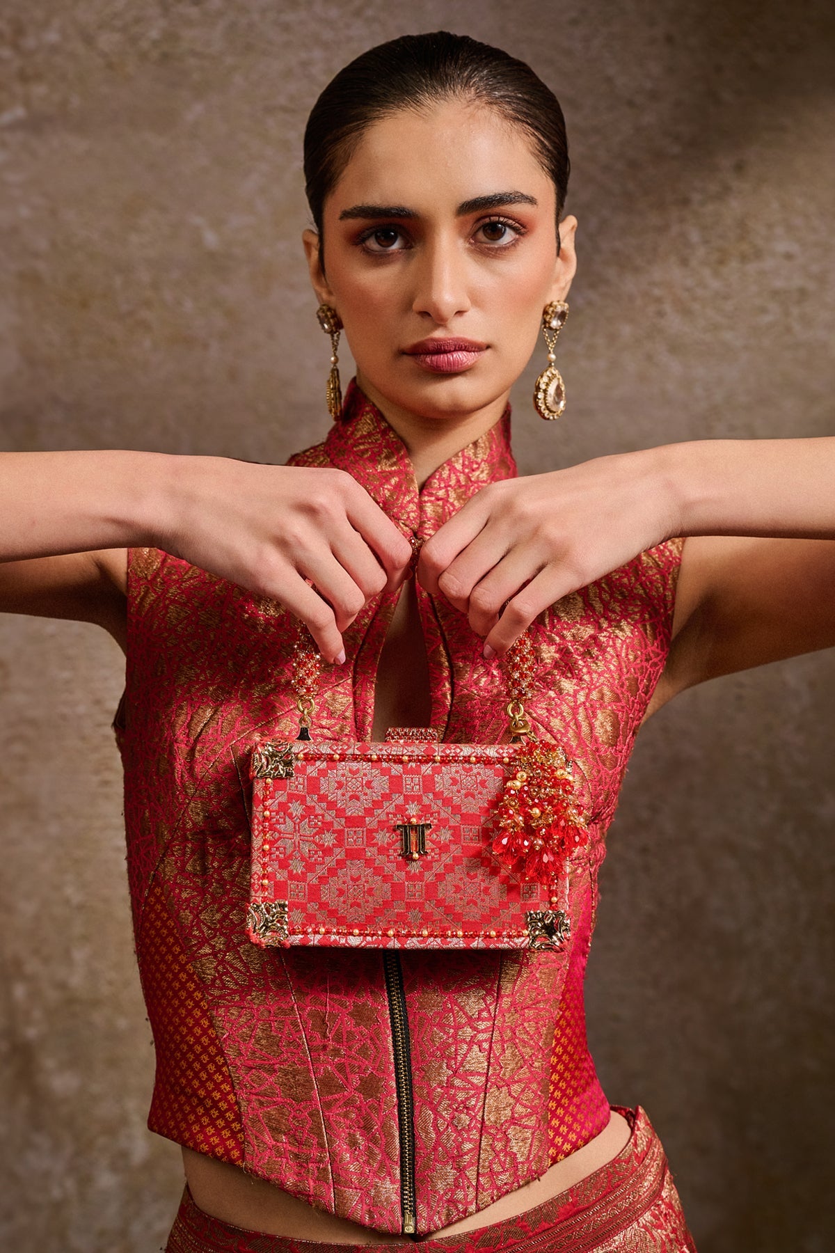 Brocade Clutch