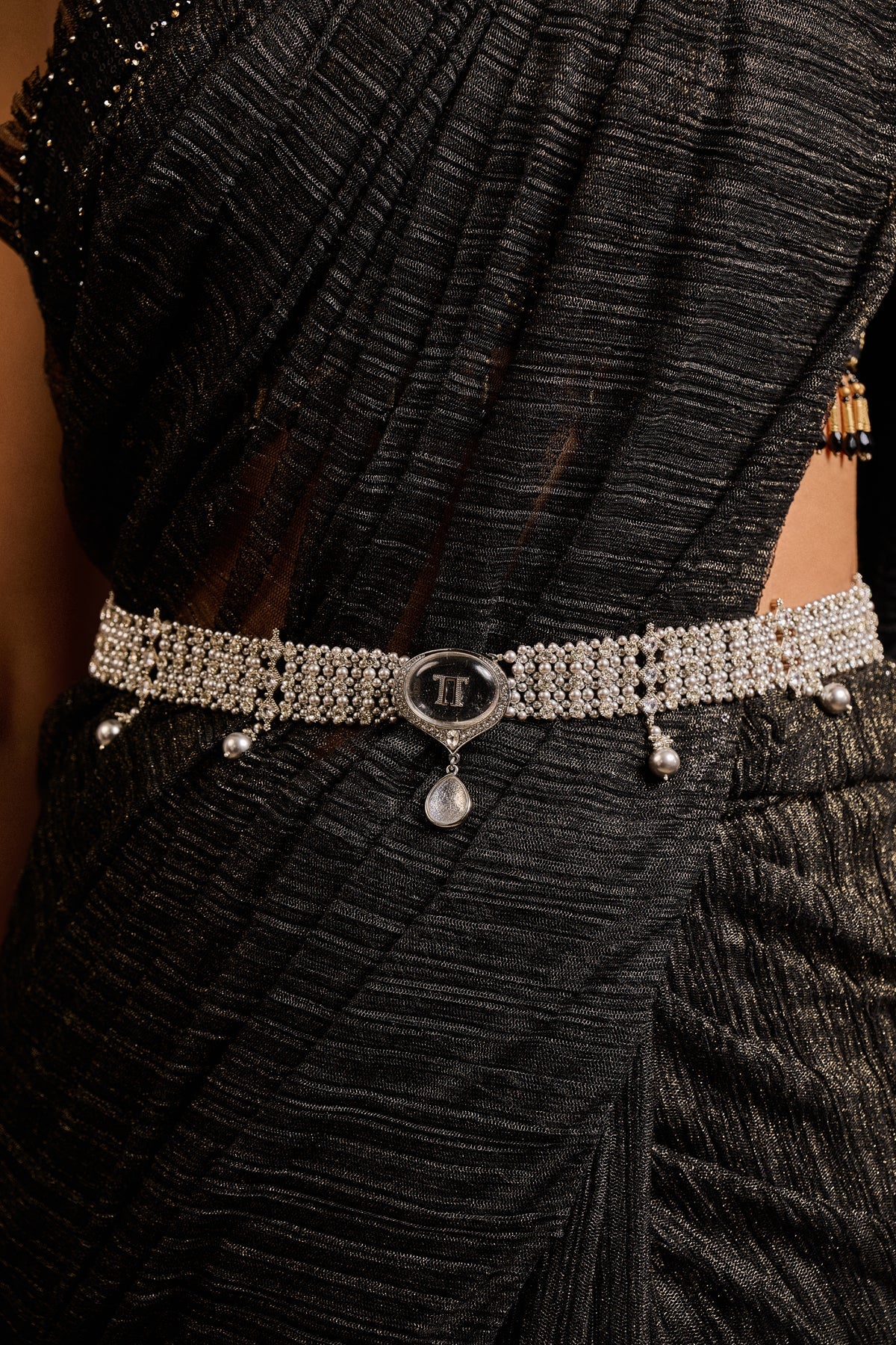 Jewelled Brooch Belt