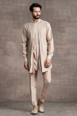 Short Length Kurta With Pintuck Detailing