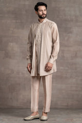 Short Length Kurta With Pintuck Detailing