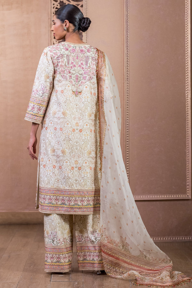 Kurta, Trousers, And Dupatta