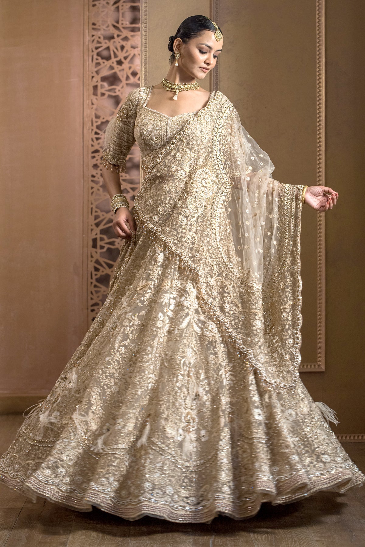 Lehenga, Blouse, And Dupatta