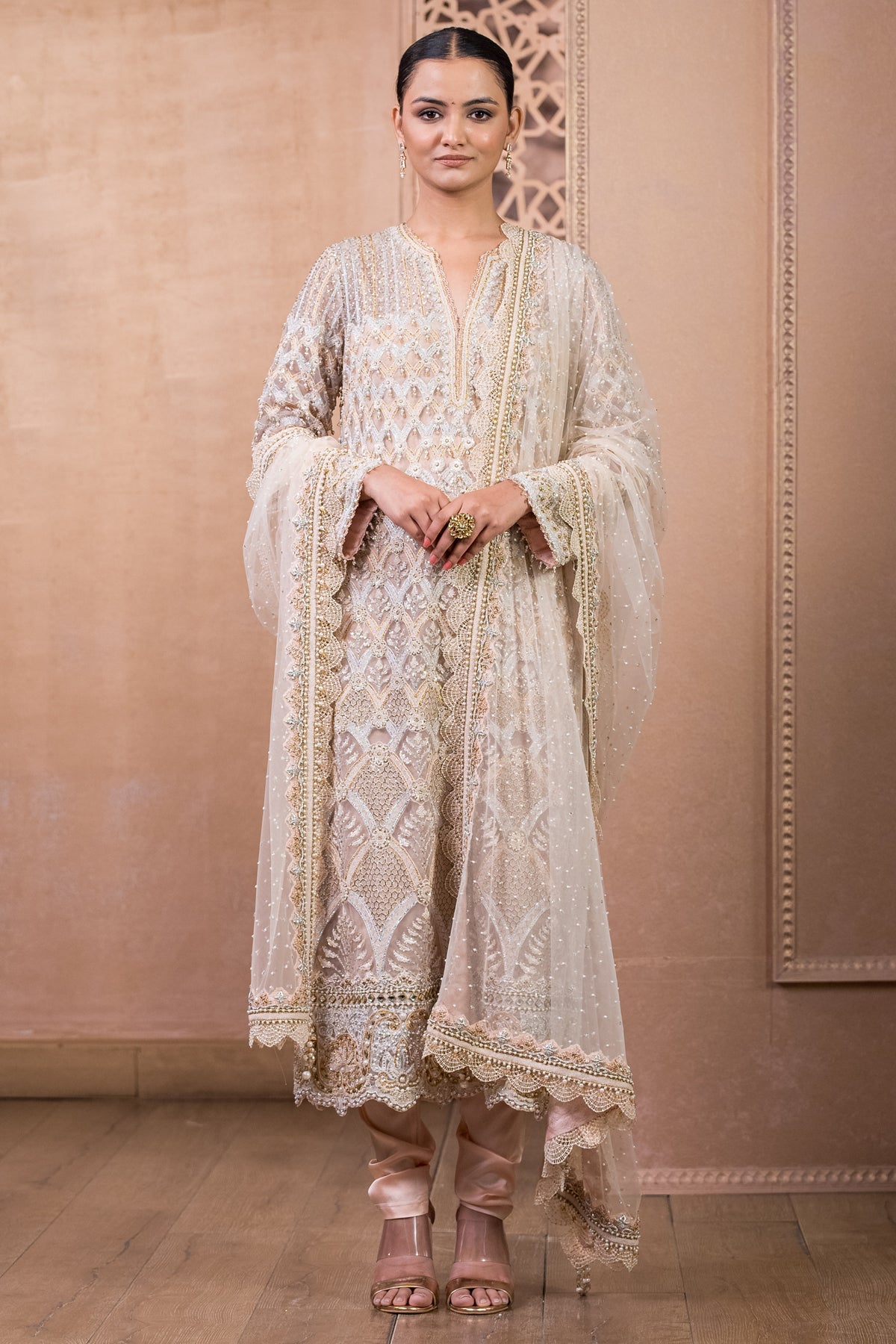 Kurta, Churidar, And Dupatta