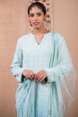 Kurta, Trouser, and Dupatta