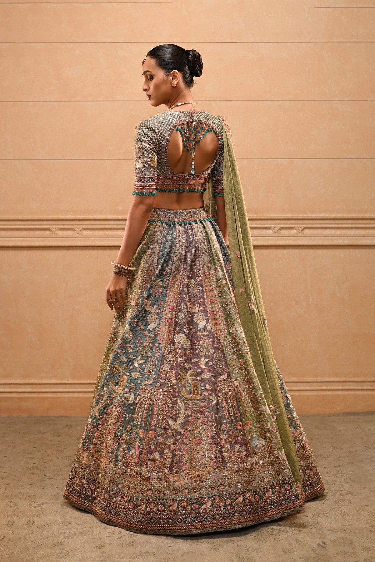 Pichwai Bridal Lehenga