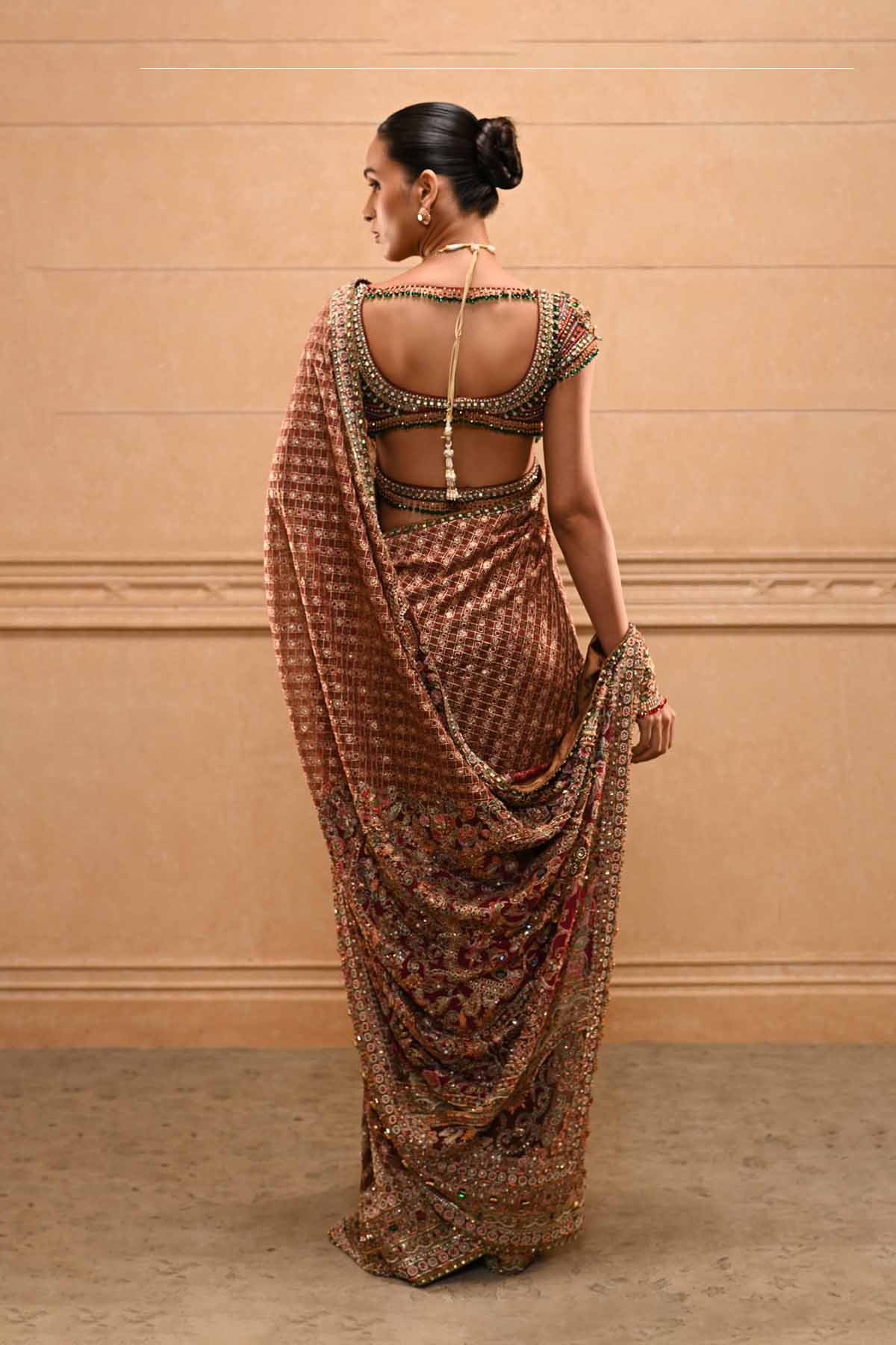 Byzantium Embellished Saree