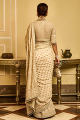 Chikankari saree with blouse