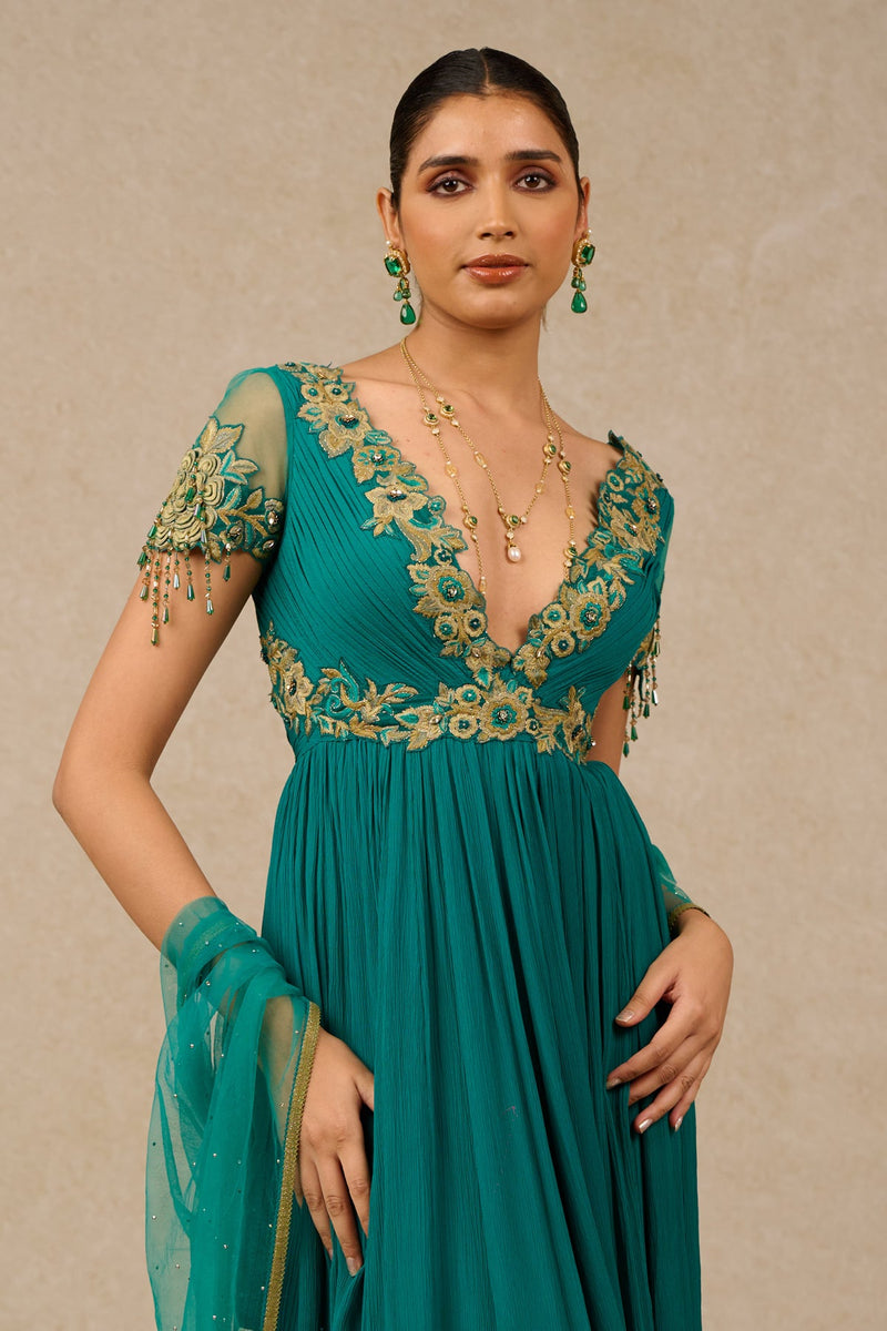 Anarkali Churidar Scarf