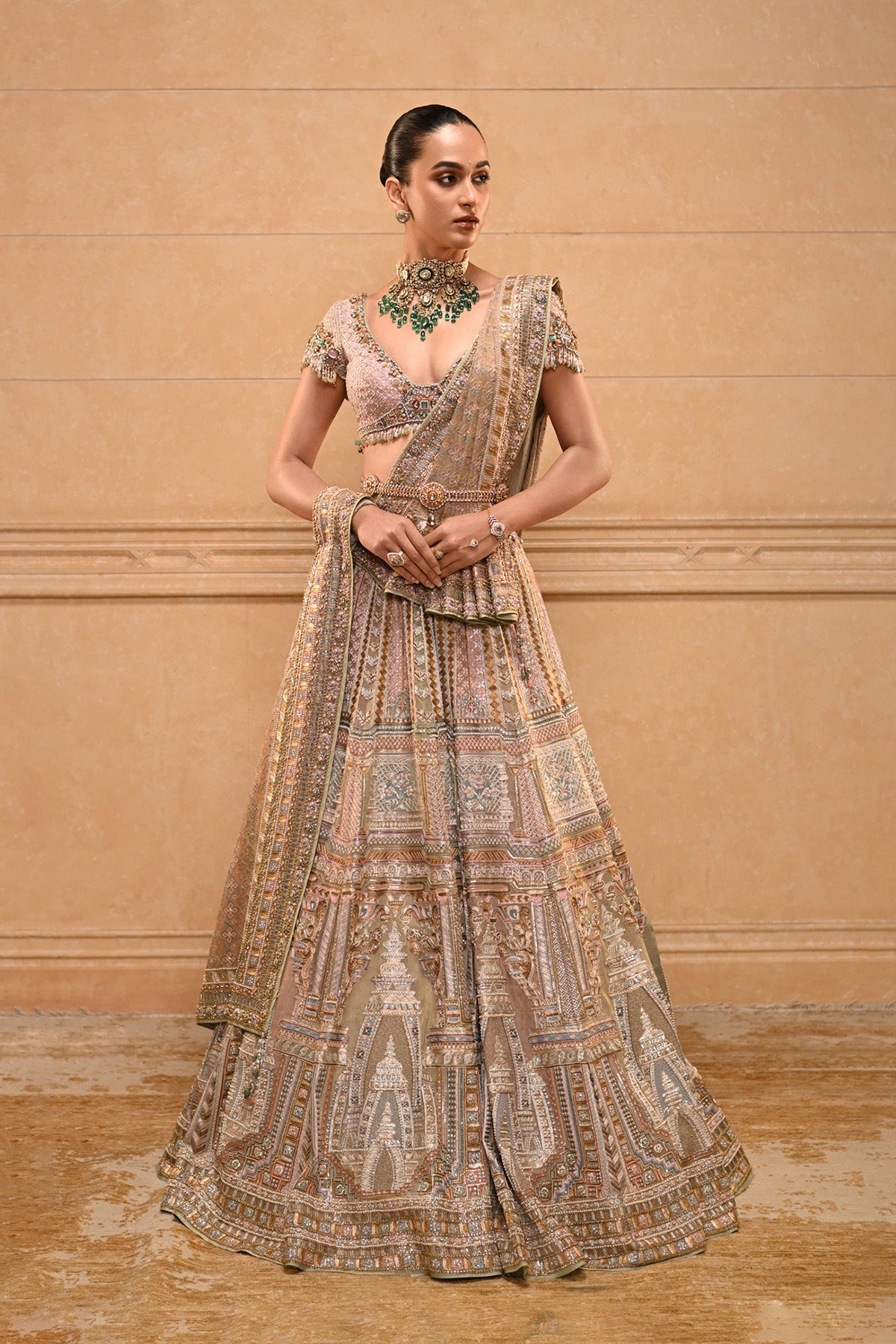 Shikhar Motif Lehenga