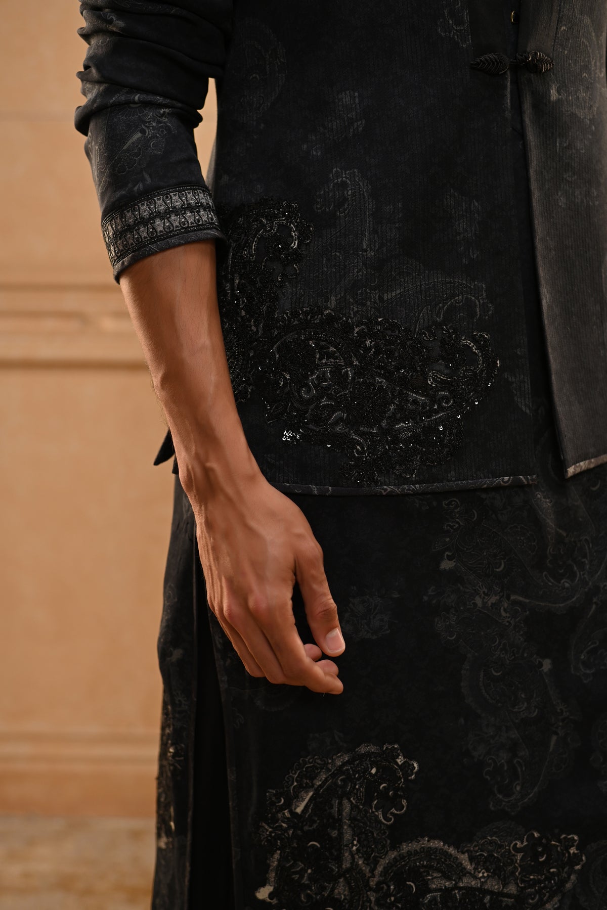 Dori Embroidered Waistcoat Set
