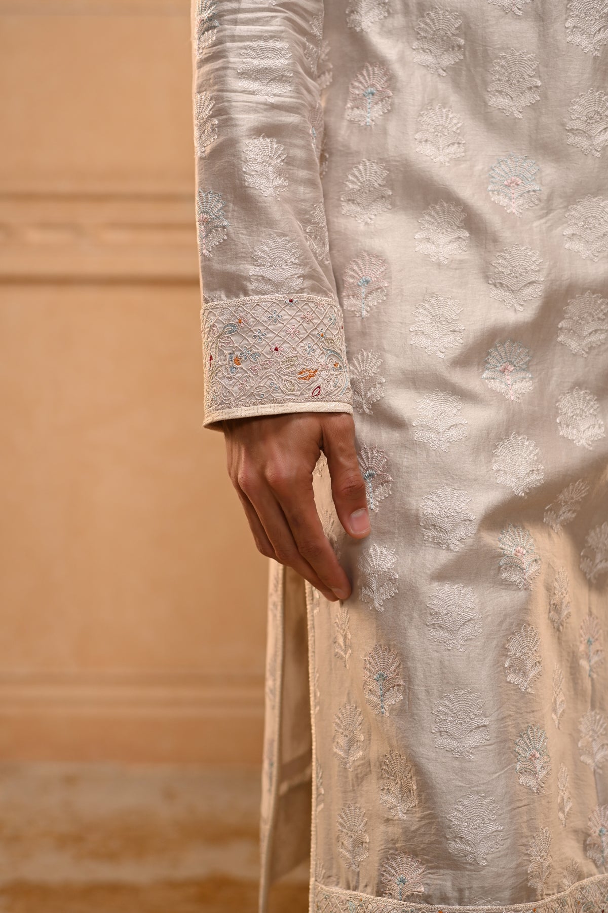 Resham Dori Kurta Set