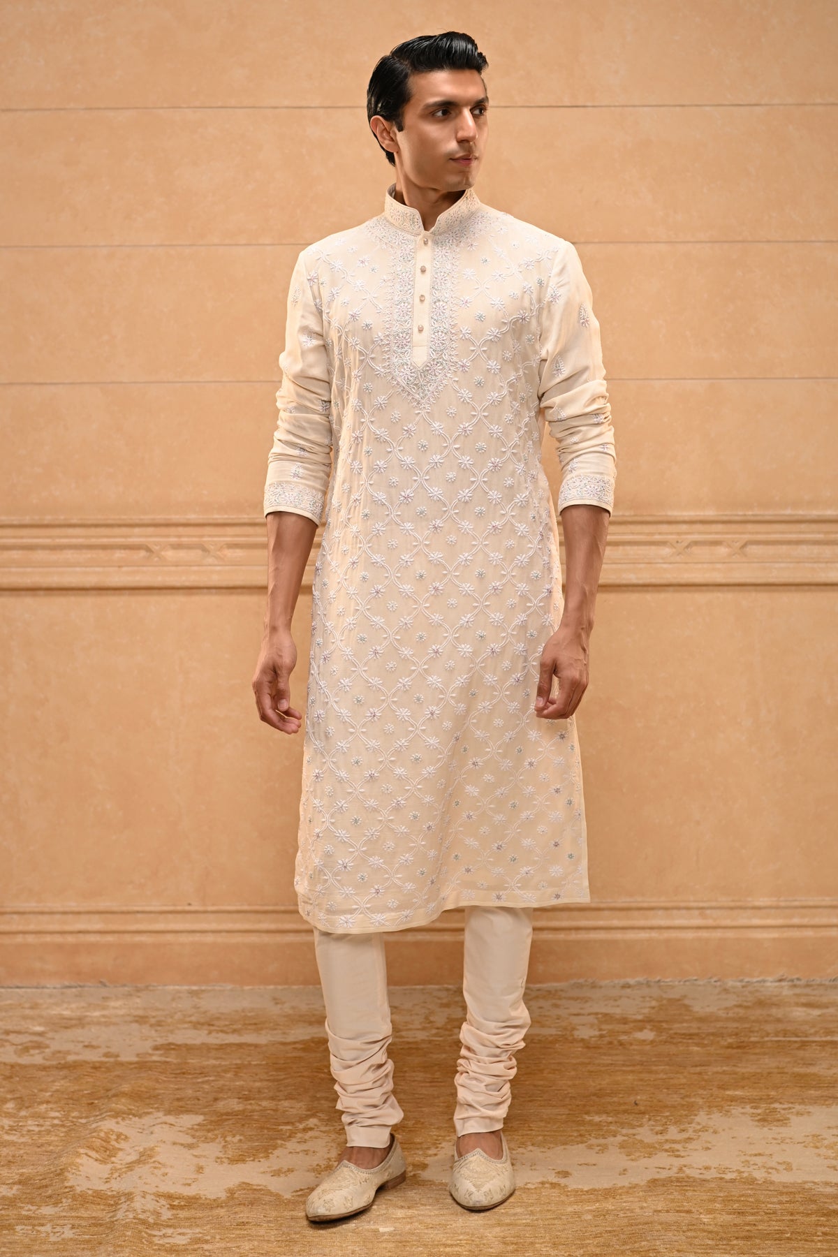 Classic Chikankari Kurta Set