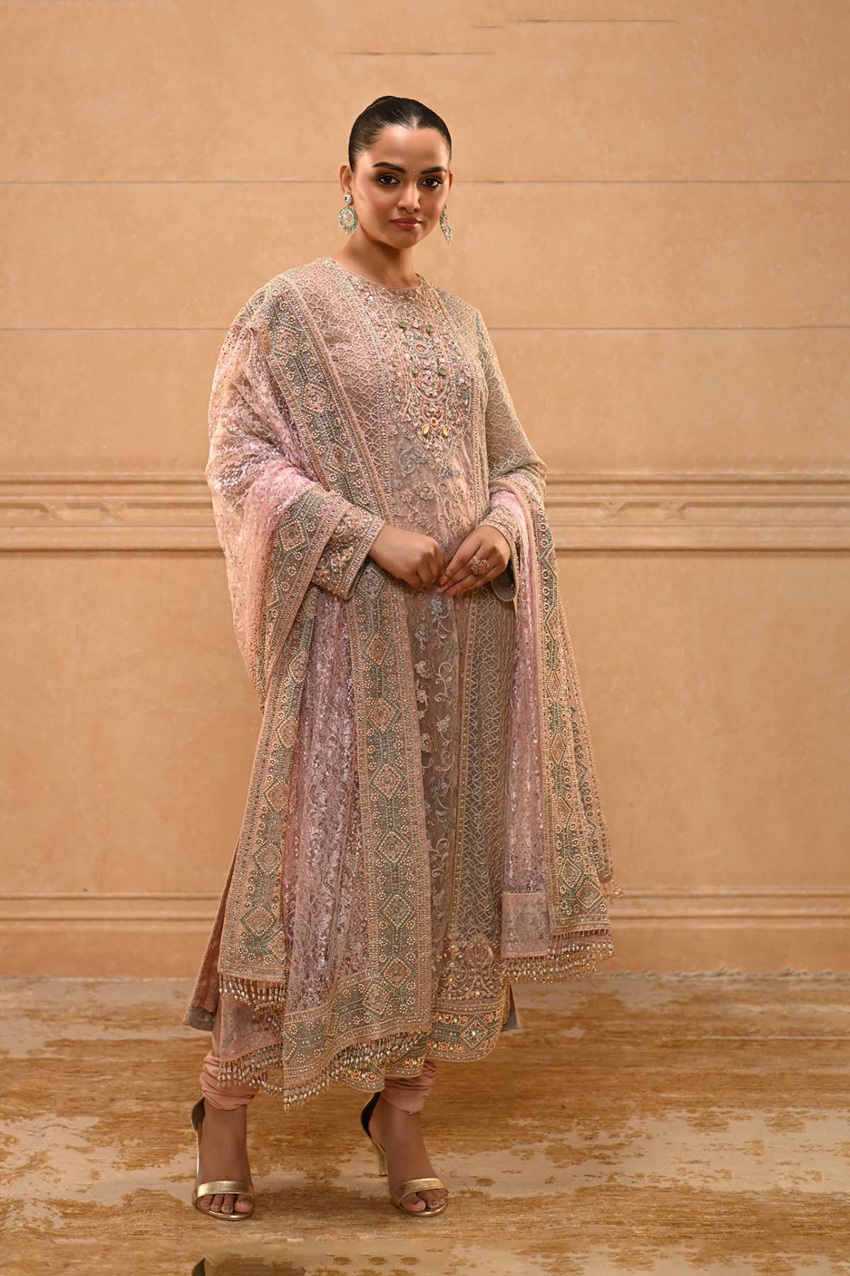 Baroque Shahi Zardozi Kurta Set