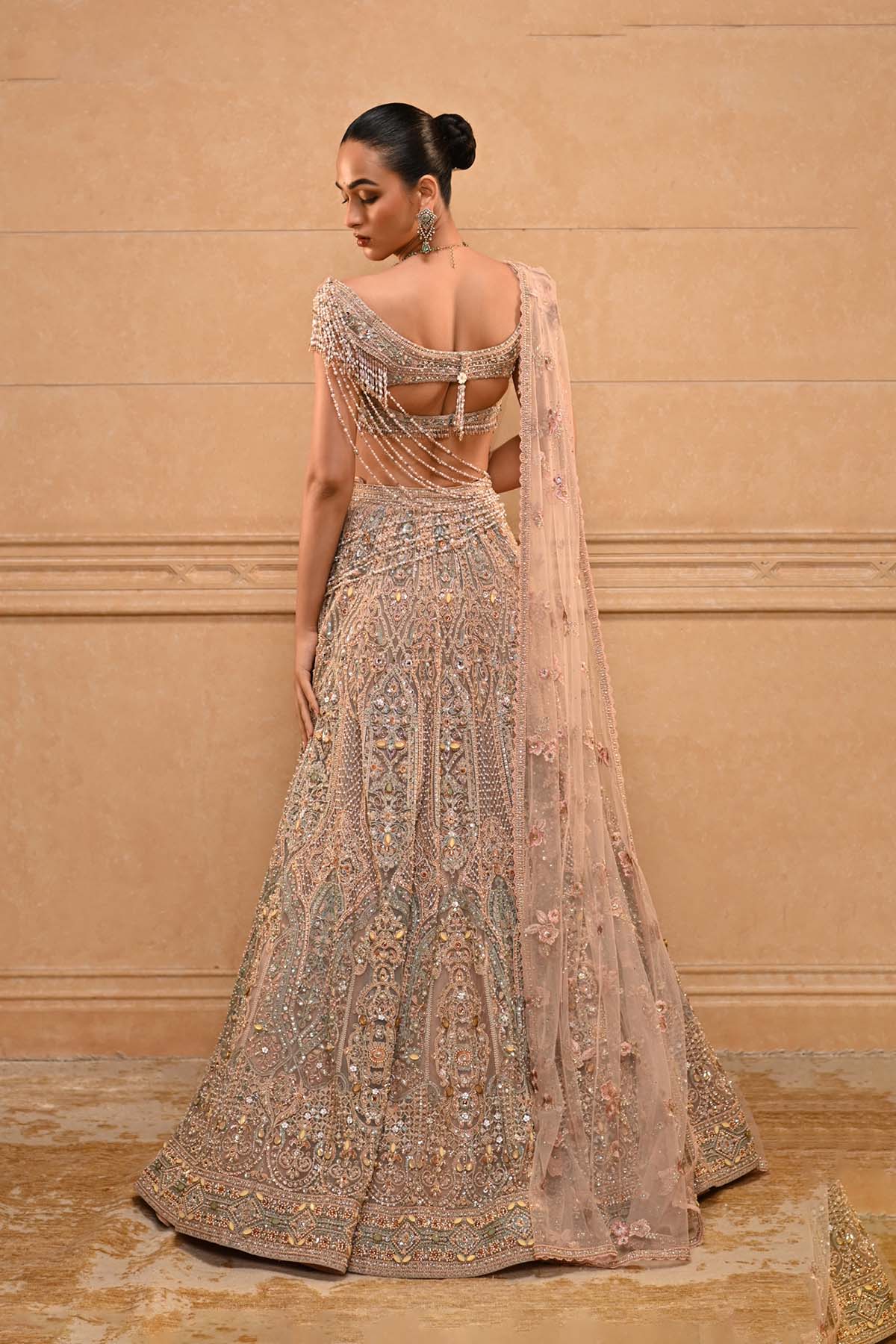 Baroque Shahi Zardozi Bridal Lehenga