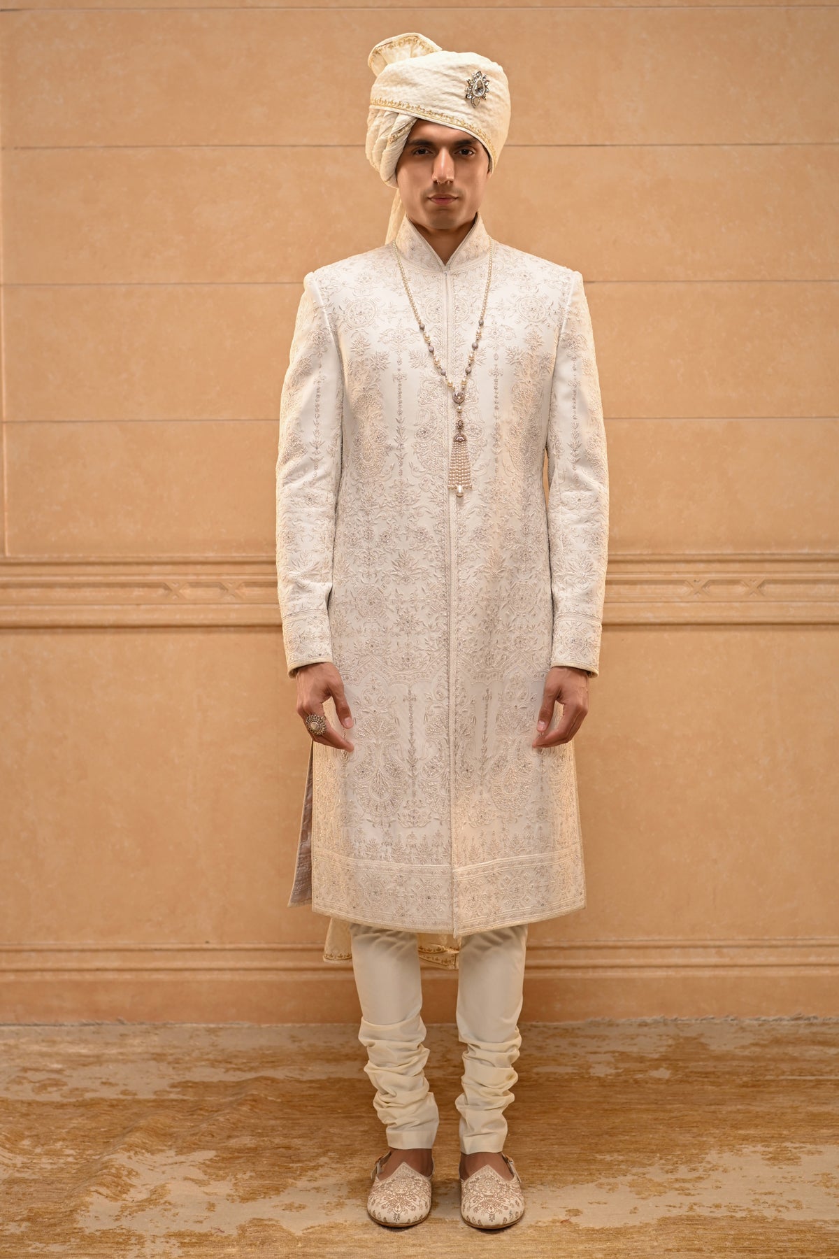 Chikankari Sherwani Set