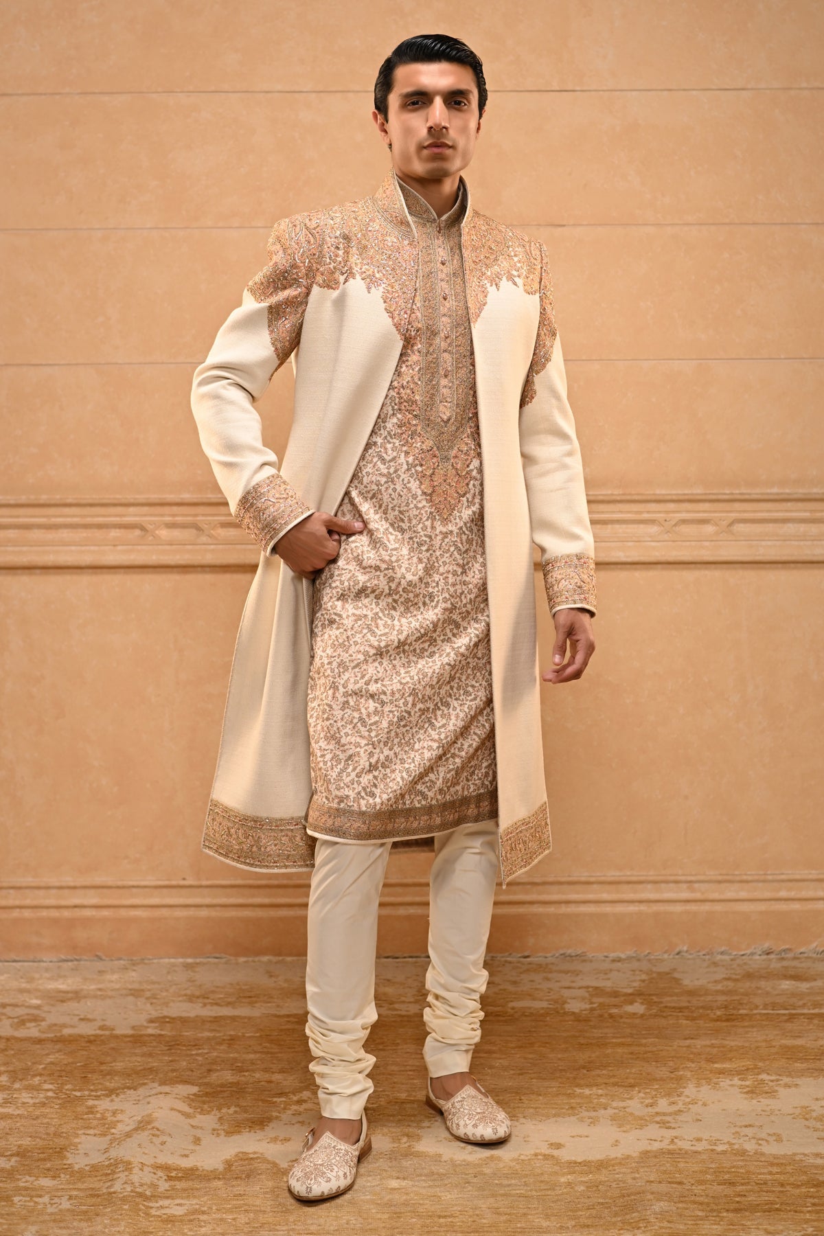 Kashida Sherwani Set