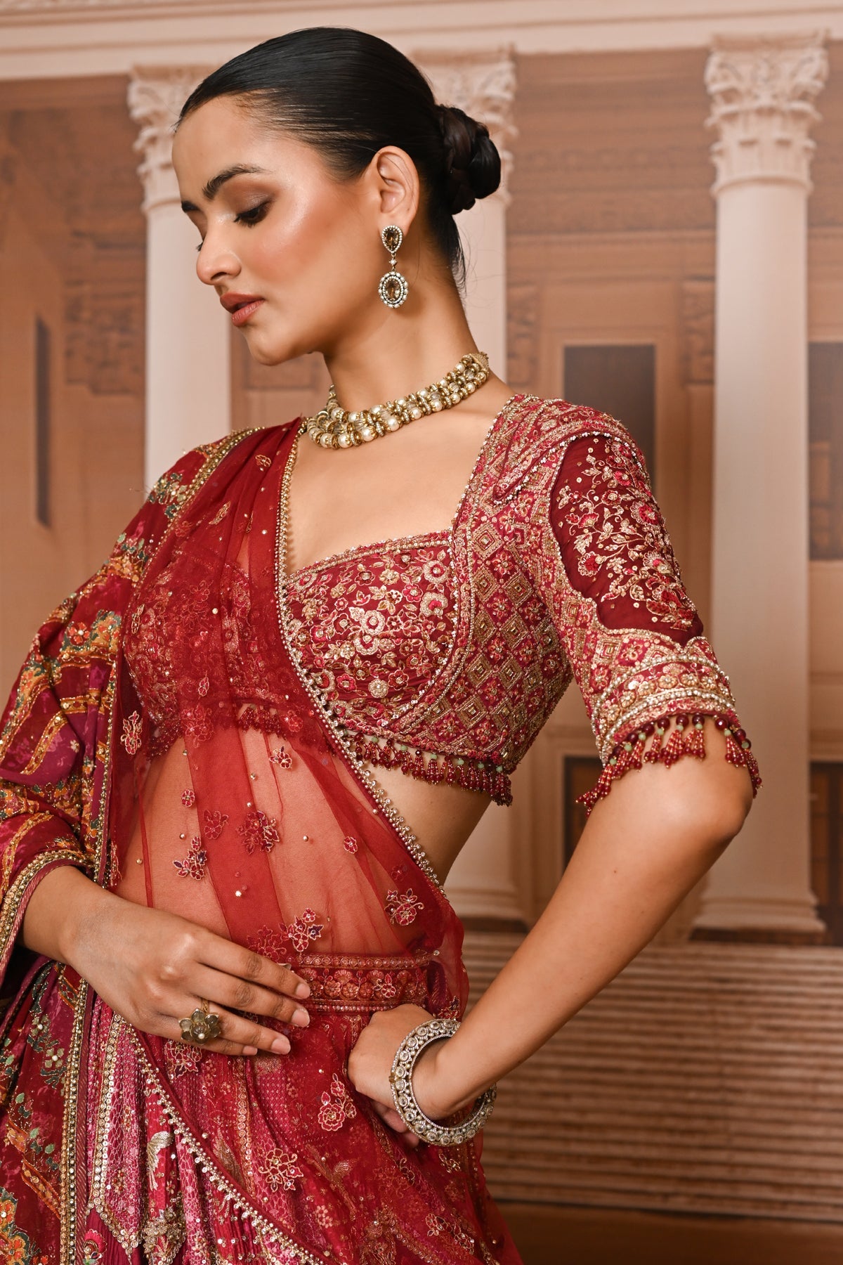 Ever Bloom Pichwai Embellished Lehenga